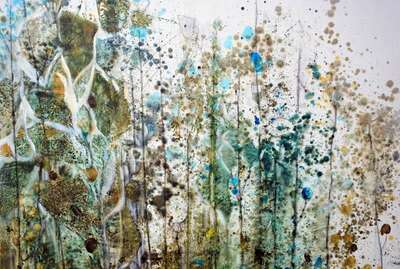 Ölbilder "Gräser" Öl auf Leinwand, 100x100cm
