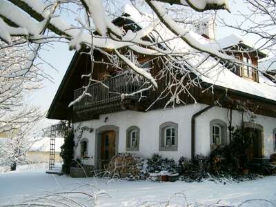 Atelierrundgang Auch der Winter kann in Finklham sehr idyllisch sein !